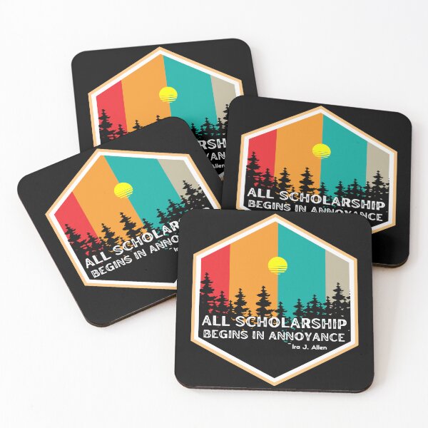 Item preview, Ira J. Allen, Scholarship and Annoyance designed and sold by Ryan Skinnell.
