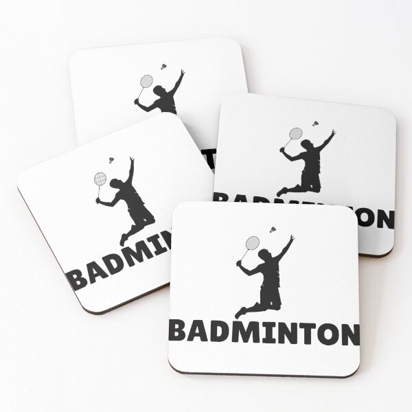 Item preview, BADMINTON (MALE) - BLACK designed and sold by ArtsyCity.