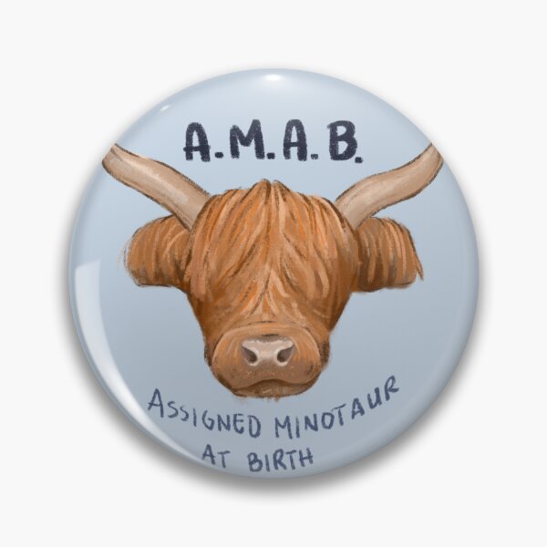 Item preview, AMAB (Assigned Minotaur At Birth) designed and sold by solitarycactus.