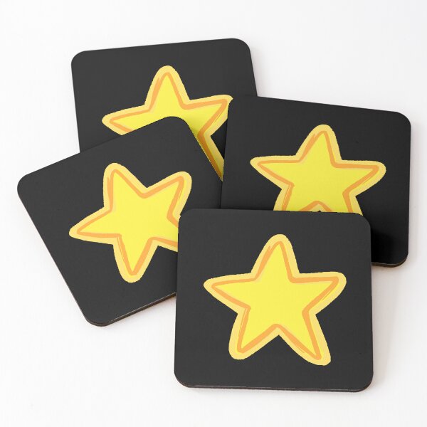 Item preview, BRIGHT STAR, LIGHT YELLOW STAR WITH DARK AND PALE YELLOW OUTLINE designed and sold by larissa-myrie.