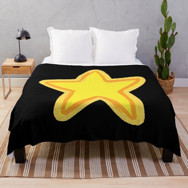 Item preview, BRIGHT STAR, LIGHT YELLOW STAR WITH DARK AND PALE YELLOW OUTLINE designed and sold by larissa-myrie.