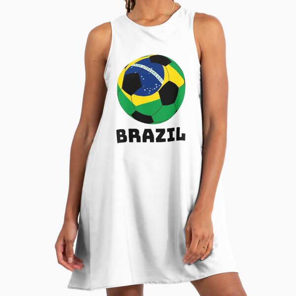 Brazil Soccer Team Dresses for Sale | Redbubble