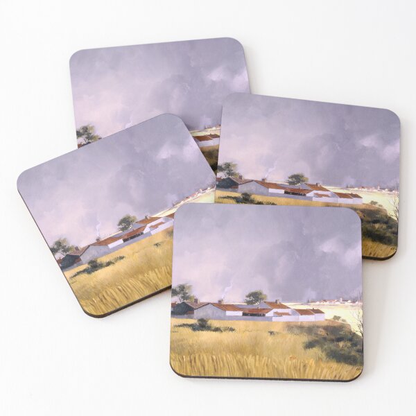 Item preview, “Aldea en Castilla”. Los cuadros de mi padre. designed and sold by Ulises Pineda.