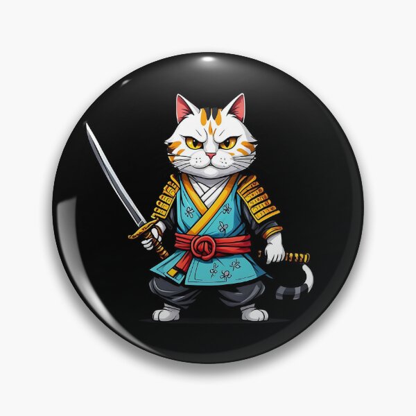 Item preview, Samurai cat designed and sold by Purr95.