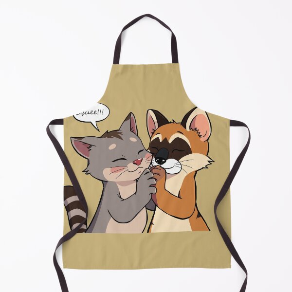 Item preview, A Cat and A Marten Meet as Friends designed and sold by NerdscapeDC.