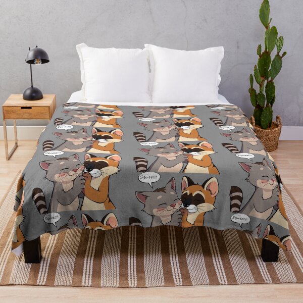 Item preview, A Cat and A Marten Meet as Friends designed and sold by NerdscapeDC.