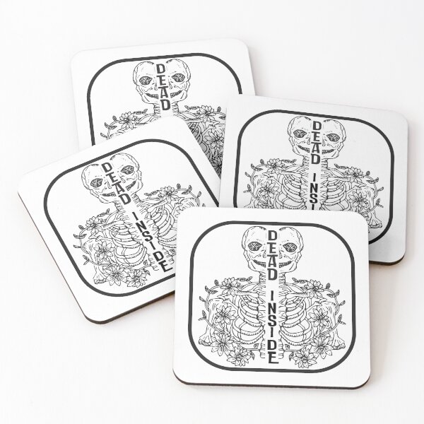 Item preview, Stoic Skeleton Dead Inside designed and sold by StoicStreet.