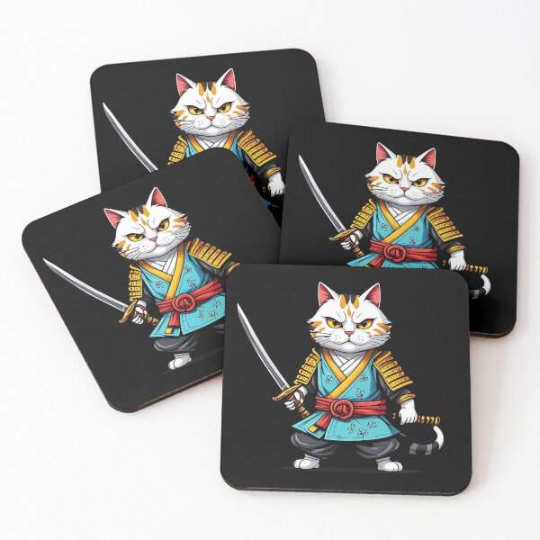Item preview, Samurai cat designed and sold by Purr95.