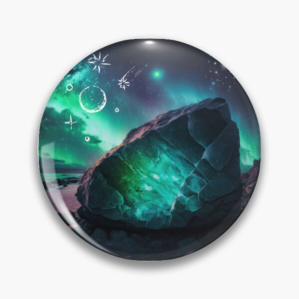 Item preview, Labradorite Green Crystals Off World Stars Aurora  designed and sold by WildWoodlandWitch.