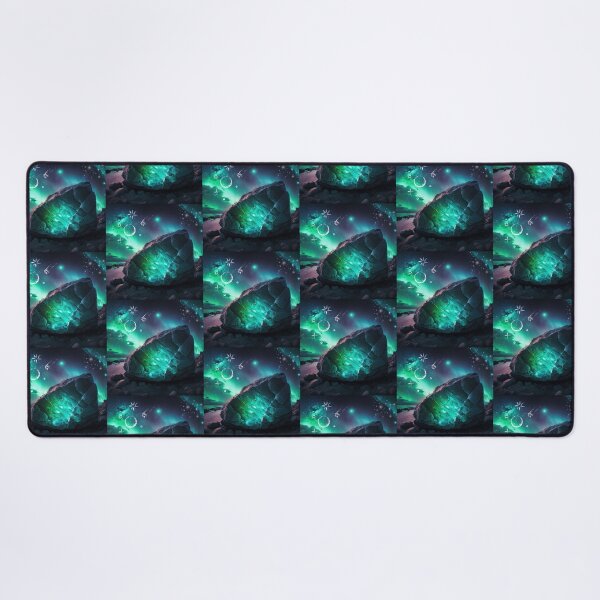 Item preview, Labradorite Green Crystals Off World Stars Aurora  designed and sold by WildWoodlandWitch.