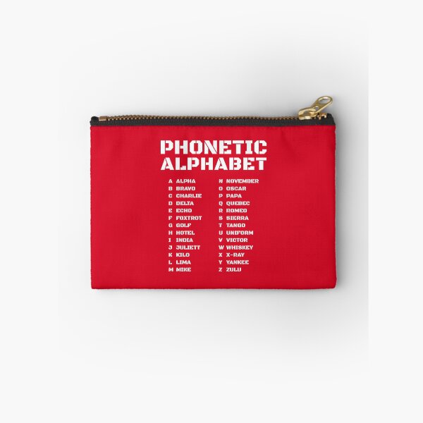 Item preview, Phonetic Alphabet in Canada Red and White designed and sold by AnnSign.