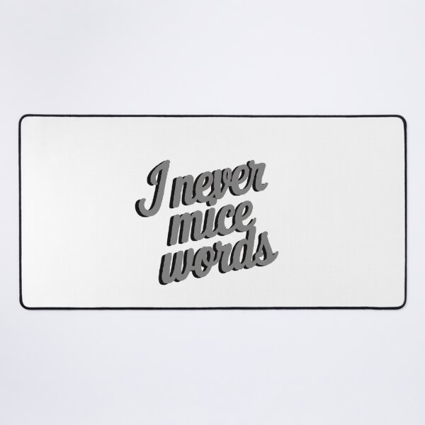 Item preview, I Never Mice Words designed and sold by Gentle40Winks.