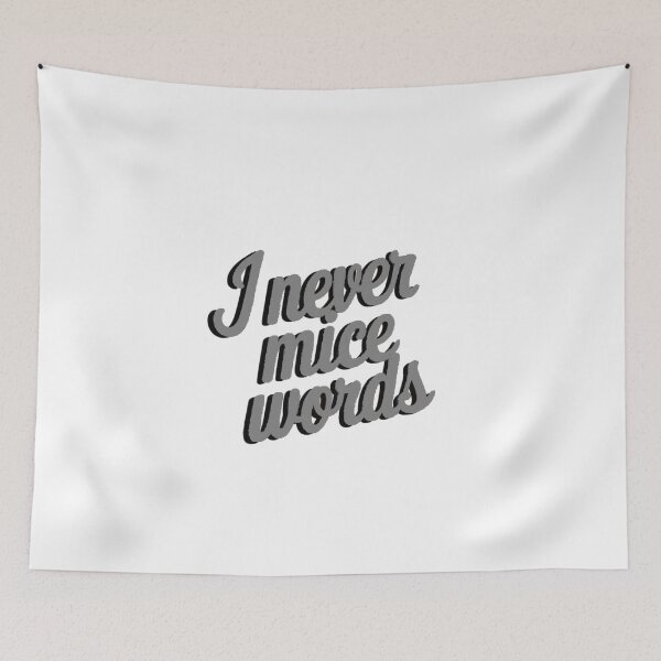 Item preview, I Never Mice Words designed and sold by Gentle40Winks.