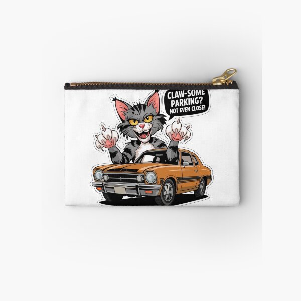 Item preview, Claw-some Parking? – Funny Cat Sticker designed and sold by StyleSwitch.