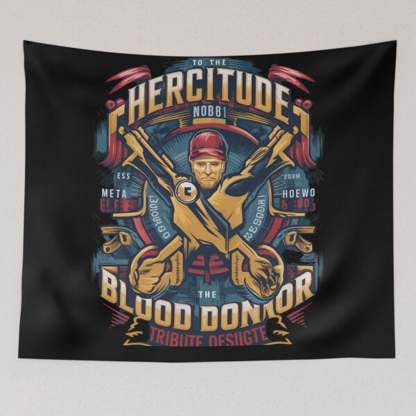 Item preview, TRIBUTE TO HEROIC BLOOD DONORS , designed and sold by YourTrendyTees.