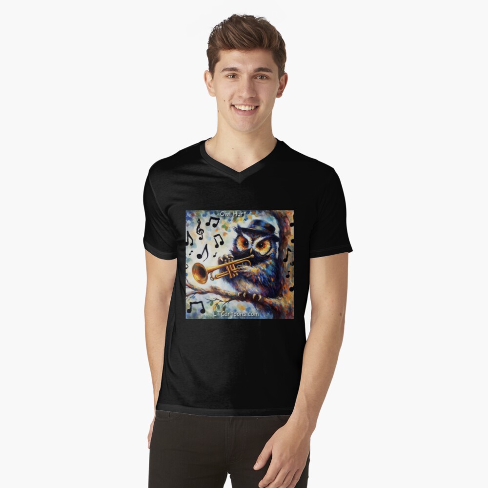 Item preview, V-Neck T-Shirt designed and sold by ltcartoons.