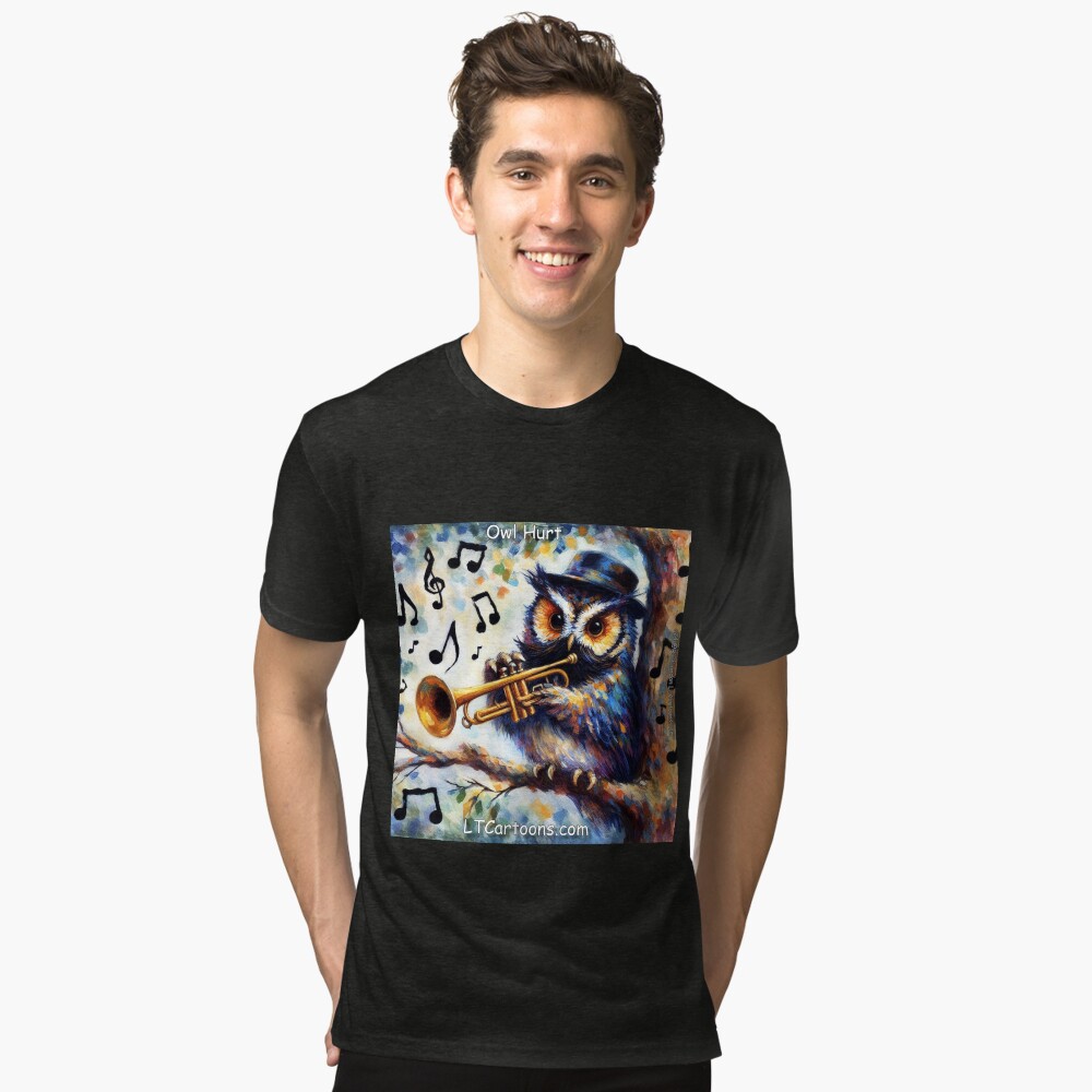 Item preview, Tri-blend T-Shirt designed and sold by ltcartoons.