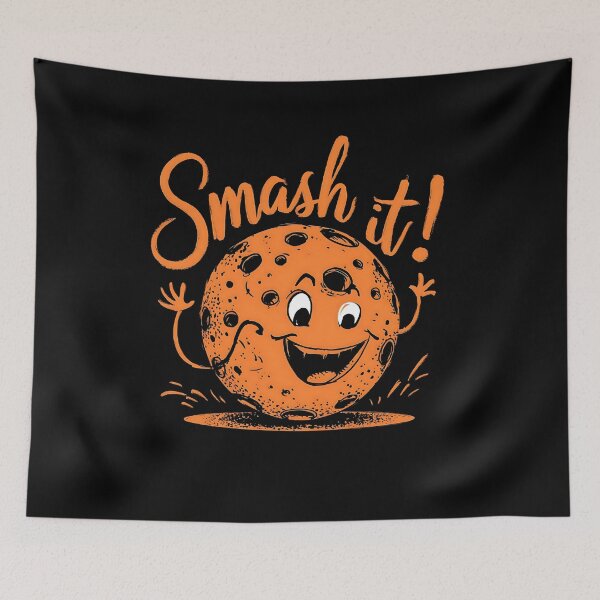 Item preview, Smash It Cool Pickleball  -  Xmas Halloween Thanksgiving  designed and sold by Smix Pixels.