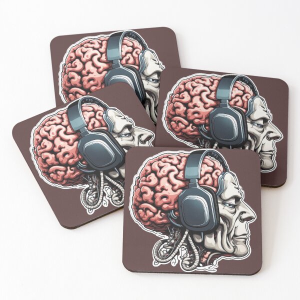 Item preview, Headphones to Brain - Not Just Another Pretty Face #3 of 5 designed and sold by HauntedOpera.