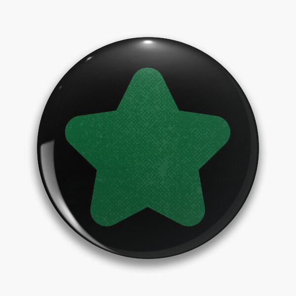 Item preview, STAR, CUTE STAR, STAR WITH ROUNDED EDGES, DARK GREEN STAR designed and sold by larissa-myrie.