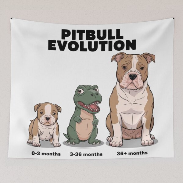 Item preview, Evolución del pitbull designed and sold by 123ks.
