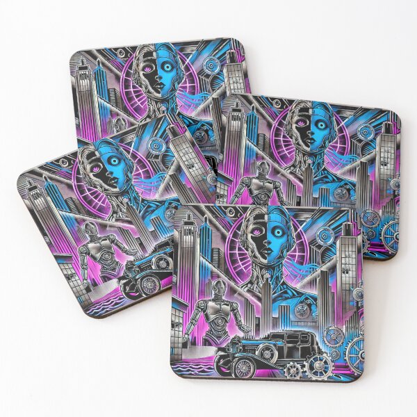 Item preview, Neon Future: Rise of the Machine designed and sold by VividPulseArt.