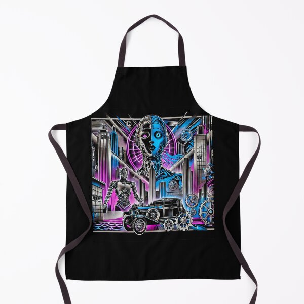 Item preview, Neon Future: Rise of the Machine designed and sold by VividPulseArt.