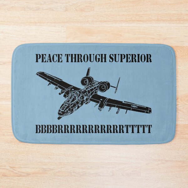 Item preview, A-10 Warthog Thunderbolt Plane Meme Joke Funny BBBRRRRTTT Saying designed and sold by MilitaryMart.