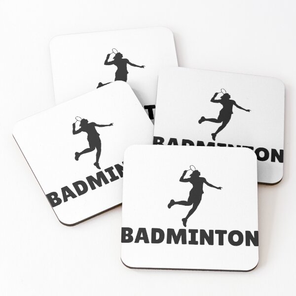 Item preview, BADMINTON (FEMALE) - BLACK designed and sold by ArtsyCity.