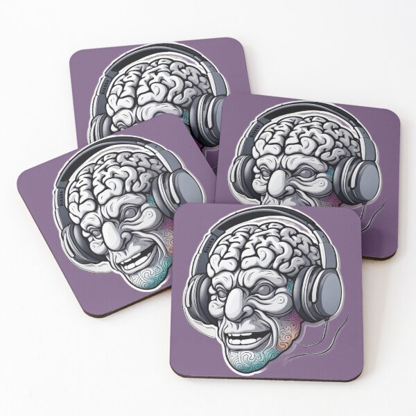 Item preview, Headphones to Brain - Not Just Another Pretty Face #4 of 5 designed and sold by HauntedOpera.