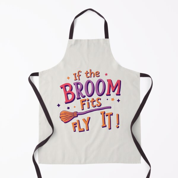 Item preview, If the broom fits, fly it! designed and sold by Bratak.