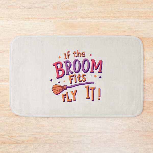 Item preview, If the broom fits, fly it! designed and sold by Bratak.