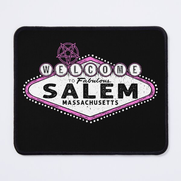 Item preview, Salem Witch Funny Vintage Welcome Sign Pentagram Wicca designed and sold by GrandeDuc.