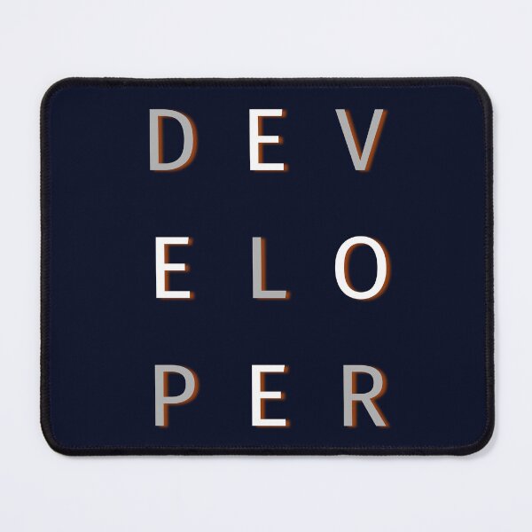 Item preview, developer 3x3 grid - Developer - Typography designed and sold by VandoorLabs.