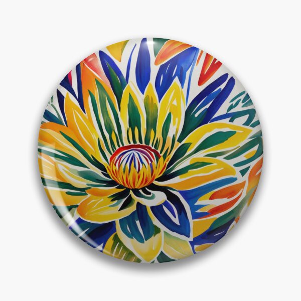 Item preview, Gazania Flower ( Asteraceae) designed and sold by Helios Be. Lavsh.