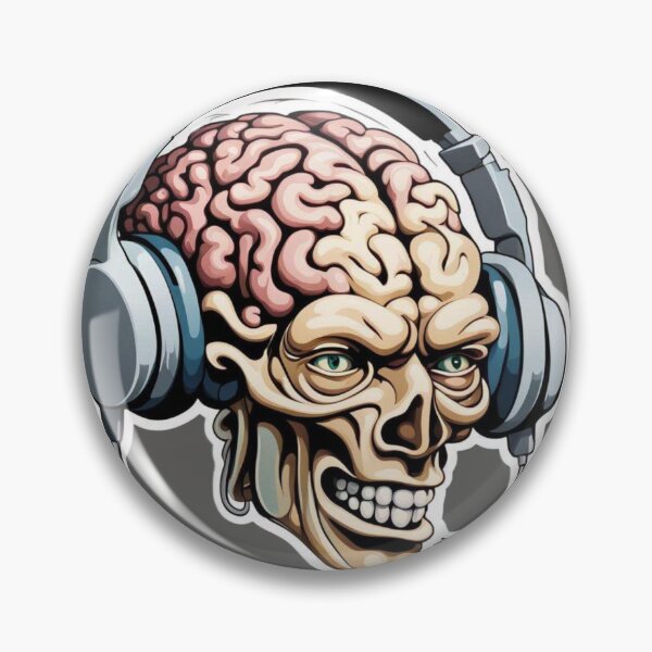 Item preview, Headphones to Brain - Not Just Another Pretty Face #5 of 5 designed and sold by HauntedOpera.