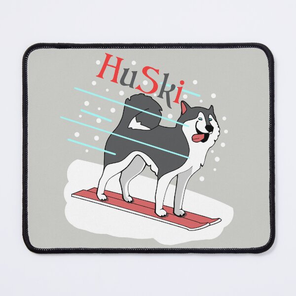 Item preview, HUSKI (ski, dog, mountain)   designed and sold by francoisville.