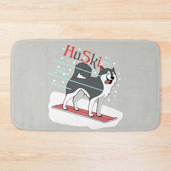 Item preview, HUSKI (ski, dog, mountain)   designed and sold by francoisville.