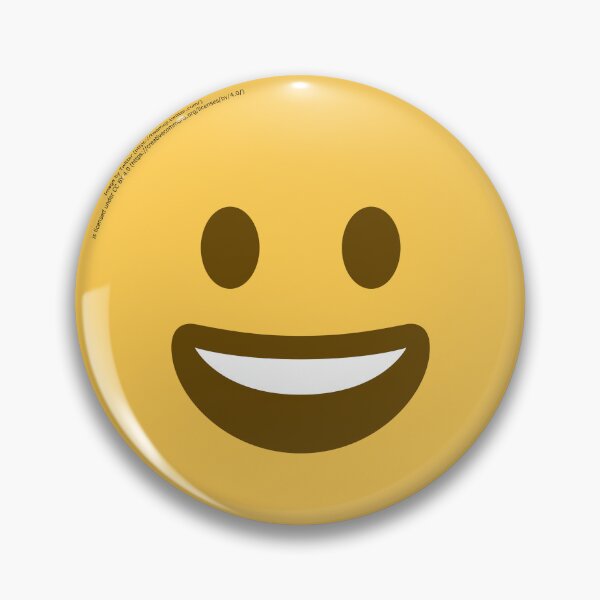 Item preview, Grinning Face Emoji designed and sold by VeryRandomShop.
