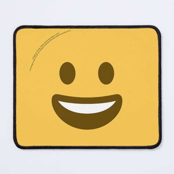 Item preview, Grinning Face Emoji designed and sold by VeryRandomShop.