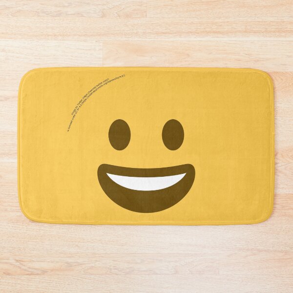 Item preview, Grinning Face Emoji designed and sold by VeryRandomShop.