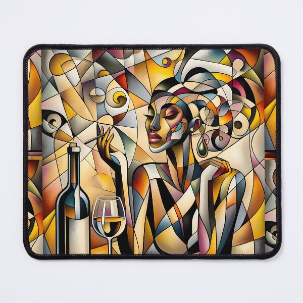 Item preview, Wine And Women Collection Cubism Art No:8 designed and sold by SofyaliArt.