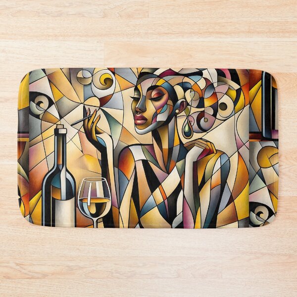 Item preview, Wine And Women Collection Cubism Art No:8 designed and sold by SofyaliArt.