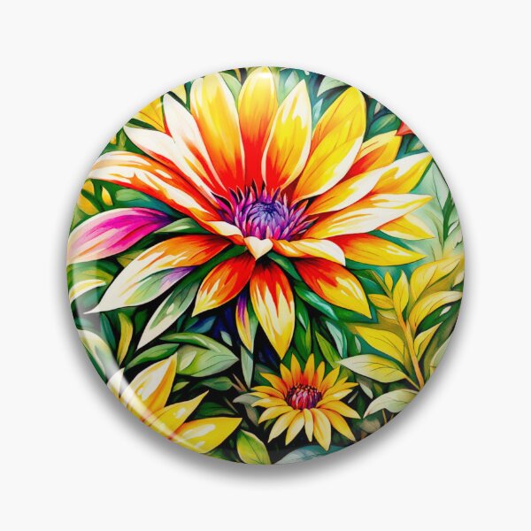 Item preview, Gazania Flower ( Asteraceae) v4 designed and sold by Helios Be. Lavsh.