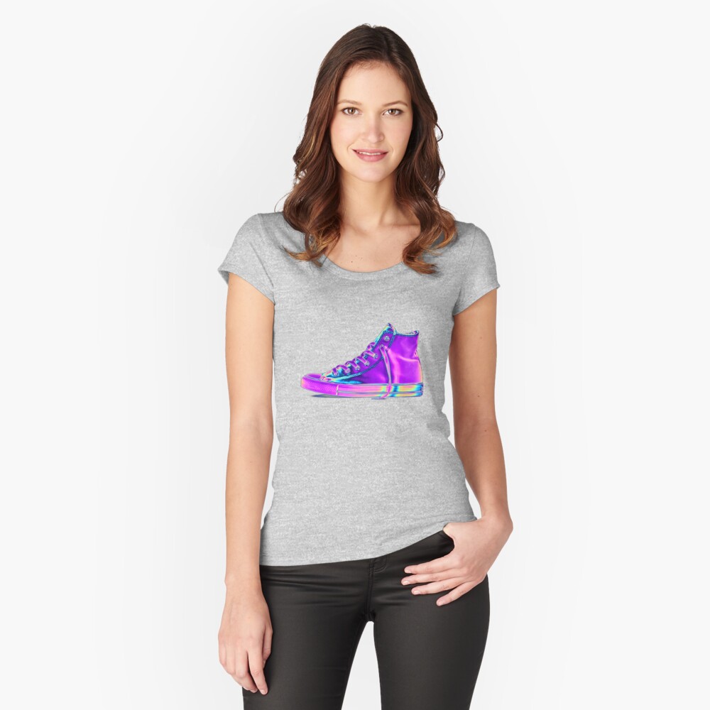 Item preview, Fitted Scoop T-Shirt designed and sold by dinaaaaaah.
