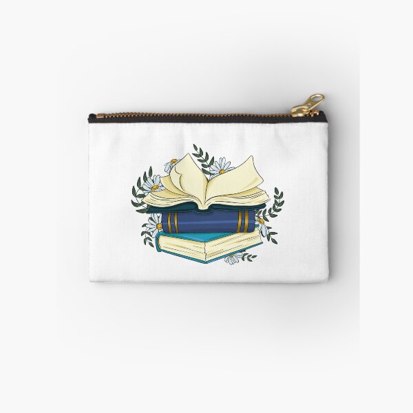 Item preview, Book Stack with Daisies designed and sold by serafineaandd.