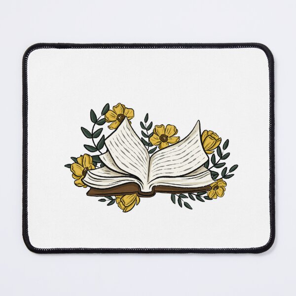 Item preview, Book with Yellow Flowers designed and sold by serafineaandd.