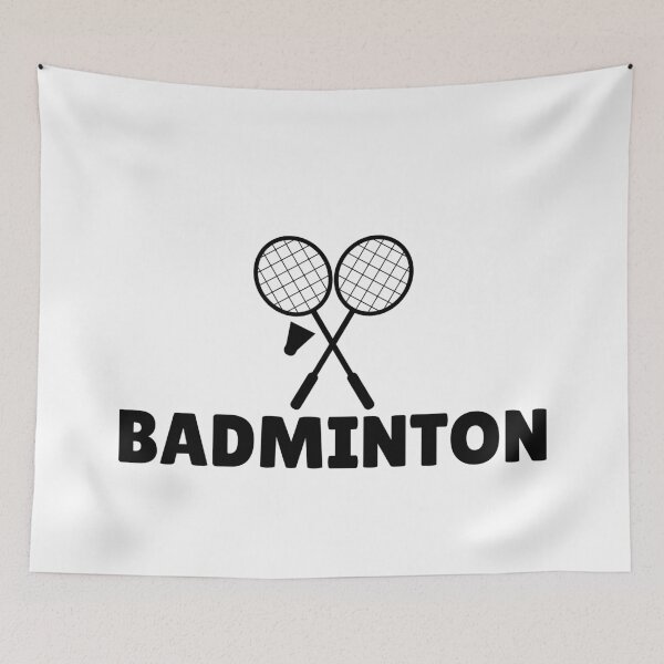 Item preview, BADMINTON (2) - BLACK designed and sold by ArtsyCity.