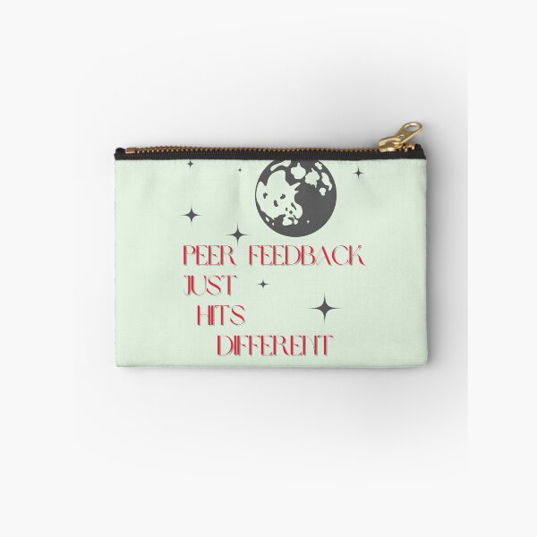 Item preview, Peer Feedback Just Hits Different designed and sold by Ryan Skinnell.