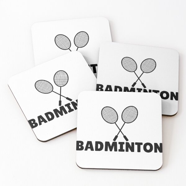 Item preview, BADMINTON (3) - BLACK designed and sold by ArtsyCity.